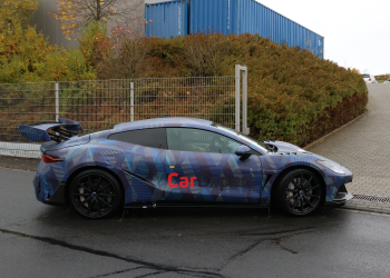 BYD’s Porsche 911-rivalling Denza Z spied testing at the Nürburgring