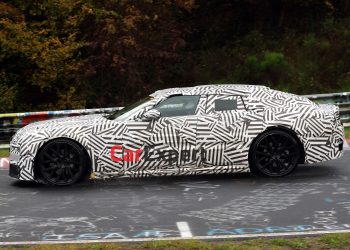 Jaguar’s radical new flagship sedan spied at Nurburgring