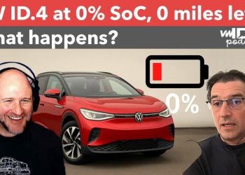 We Drove Our ID.4s to Zero Percent — Here’s What Actually Happens