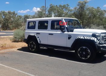 Rugged, military-inspired Chinese off-roader spied in Australia