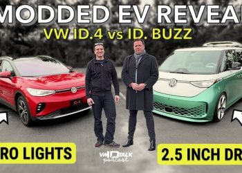 Modding the VW ID. Buzz & ID.4! Lowered, Euro Lights & More (Updated)