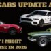 Plans for My Current Cars and What Model I’m Looking to Add